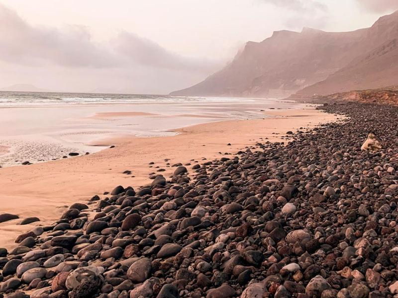 Casa Rosa Leilighet Famara Eksteriør bilde