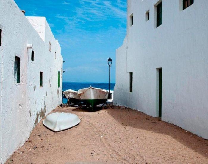 Casa Rosa Leilighet Famara Eksteriør bilde
