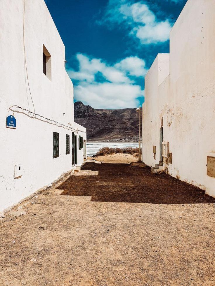Casa Rosa Leilighet Famara Eksteriør bilde
