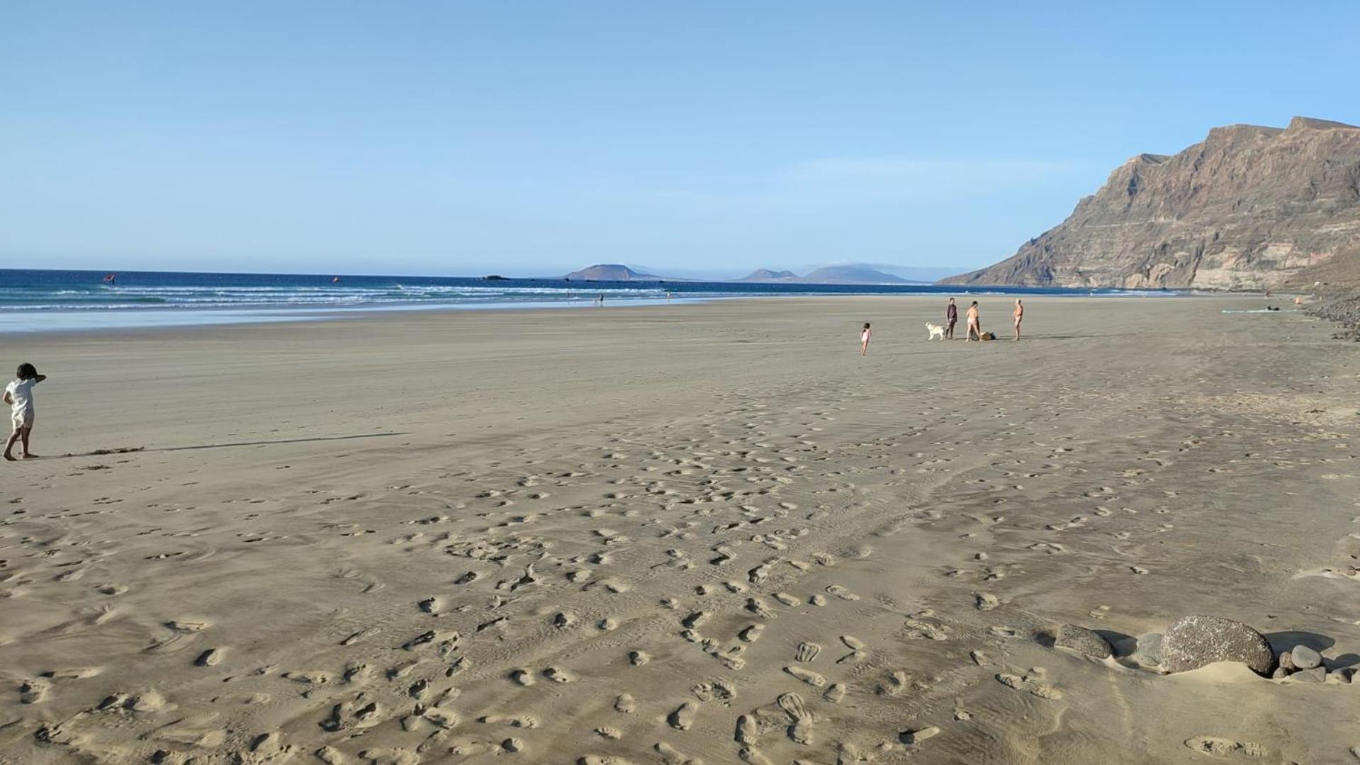 Casa Rosa Leilighet Famara Eksteriør bilde